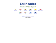 Tablet Screenshot of enlineados.com